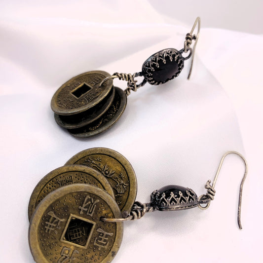 Six Lands - Lightweight Silver Earrings