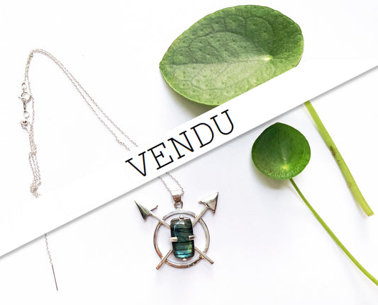 The Circle - Silver Necklace 55 cm