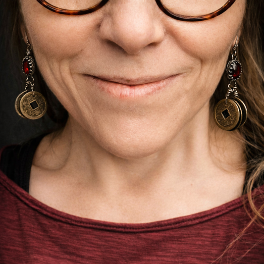 Six Lands - Lightweight Silver Earrings